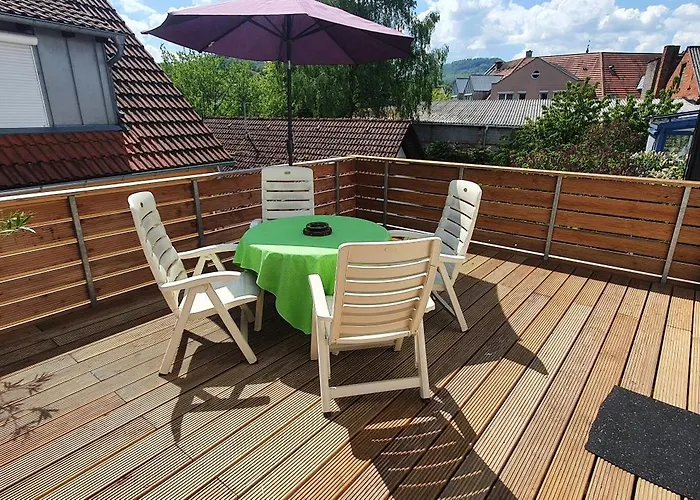 Апартаменты 85 , Rhoen , Ortsmitte , Frisch Saniert , Gaestehaus Mierdel *